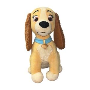 Disney Lady And The Tramp Lady Puppy Dog Stuffed Animal Plush Soft Children Toy